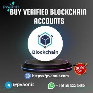 Buy Verified Blockchain Accounts